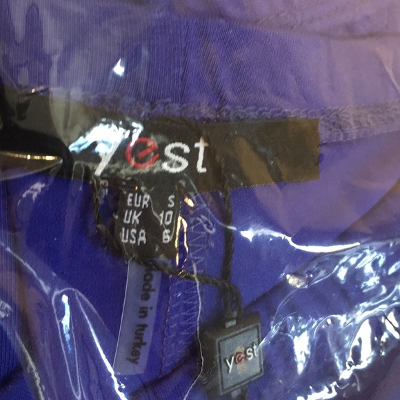 Yest Insider 8504 Astra Blue Capris Leggings Activewear Size 6 - Picture 15 of 16